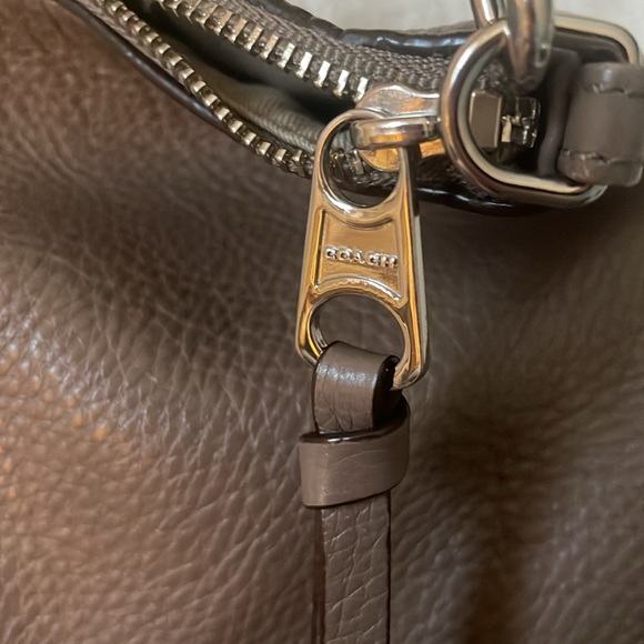 COACH “Bleecker” Bag #L1382-29461 in Taupe Leather - Picture 14 of 15